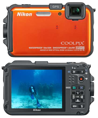 Scuba Diver Info - Nikon Coolpix AW100